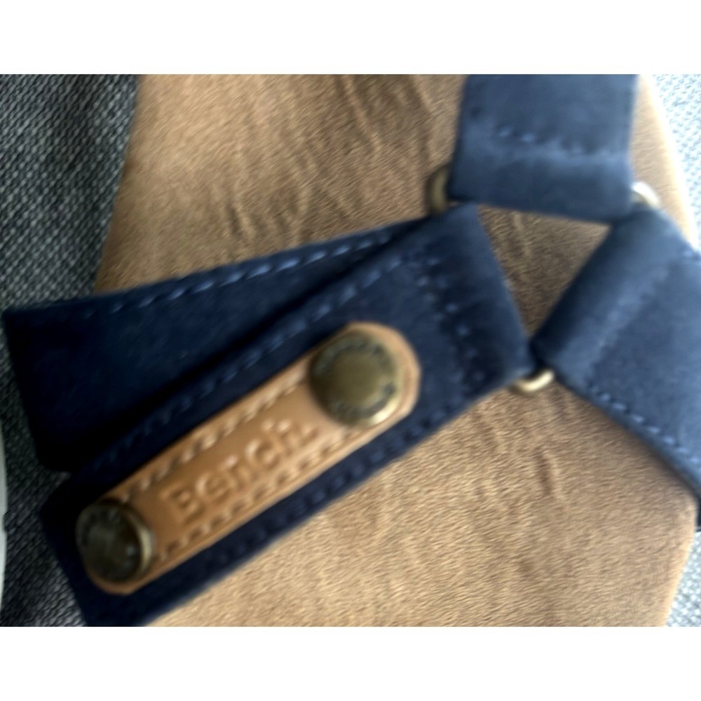 Bench Malia Women Blue Suede Strappy Open Toe Sandal Sz 7 EUC - Picture 4 of 7